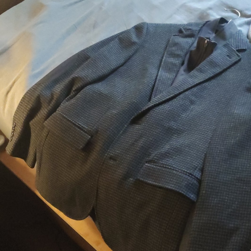 Marc Anthony Peacoat with removable collar